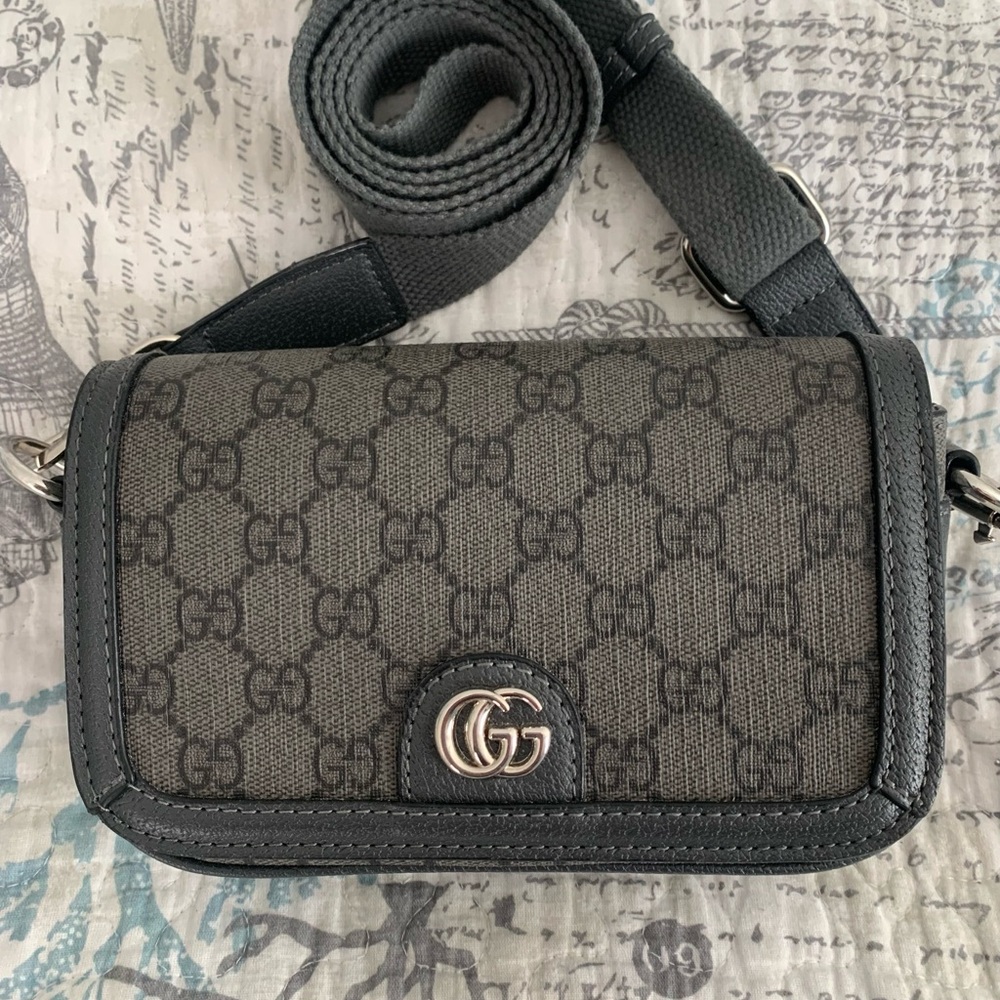 GG inspired Crossbody Bag